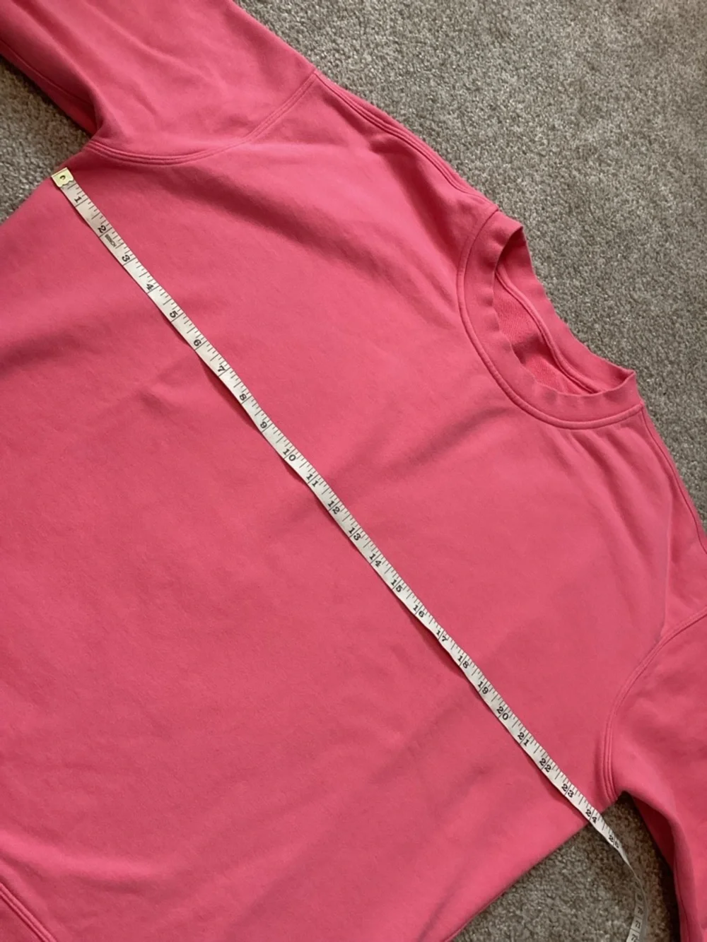 Lululemon Perfectly Oversized Crew Guava Pink Sweatshirt 6 small medium - Picture 9 of 9